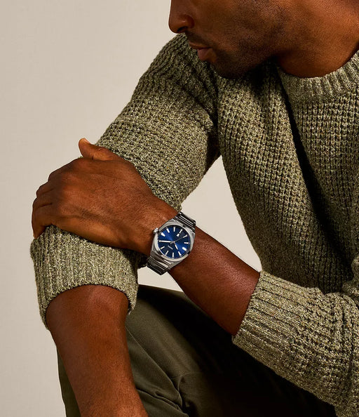 Fossil Blue Stainless Steel Men Watch Fs5822_2
