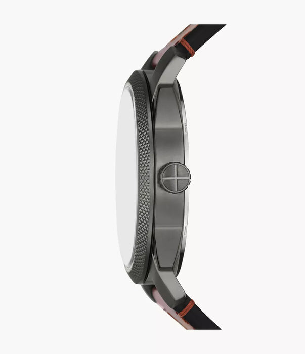 Fossil Machine Gray Stainless Steel Men Watch Fs5900_4