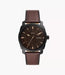 Fossil Machine Black Stainless Steel Men Watch Fs5901_1