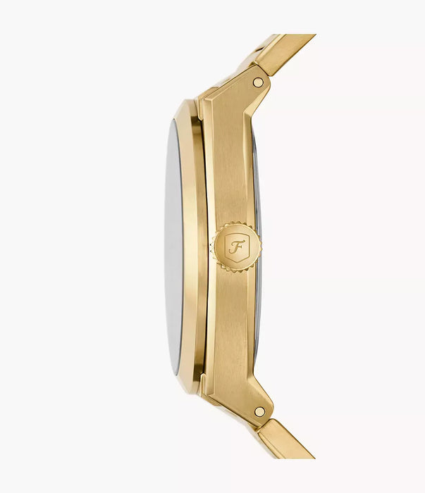 Fossil Everett Gold Stainless Steel Men Watch Fs5965_3