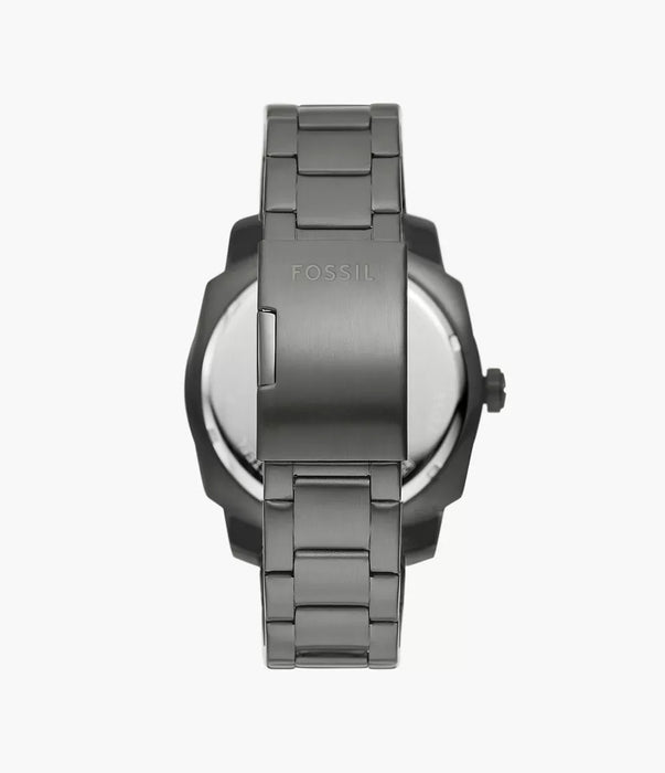 Fossil Machine Black Stainless Steel Men Watch Fs5970_3