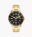 Fossil Fossil Blue Black Stainless Steel Men Watch Fs5990_1