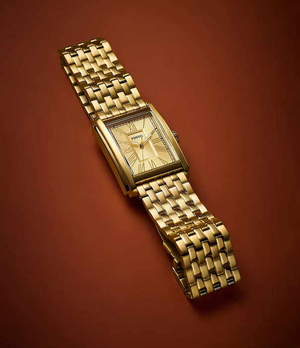Fossil Carraway Gold Stainless Steel Men Watch Fs6009_5