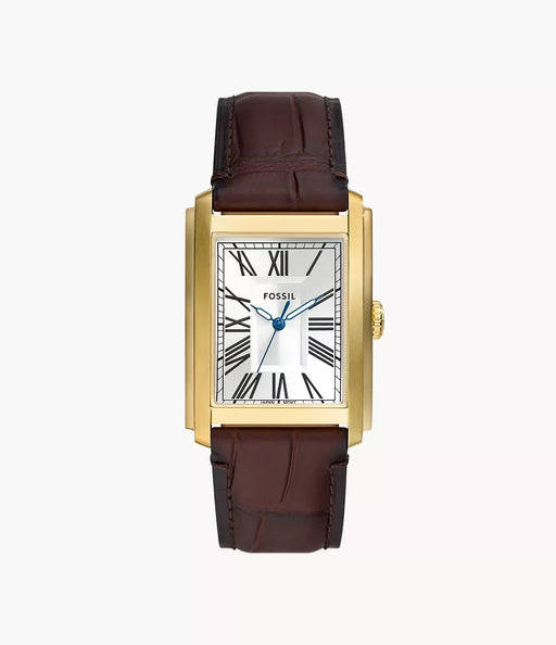 Fossil Carraway Silver Stainless Steel Men Watch Fs6011_1
