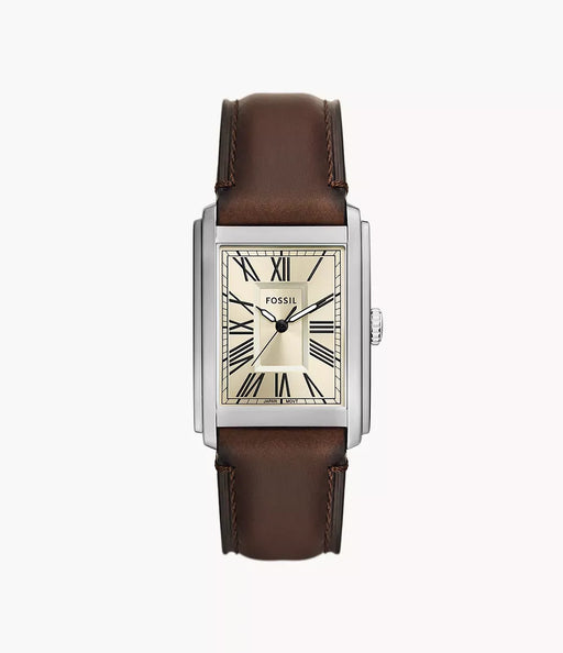 Fossil Carraway Cream Stainless Steel Men Watch Fs6012_1