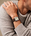 Fossil Carraway Cream Stainless Steel Men Watch Fs6012_2
