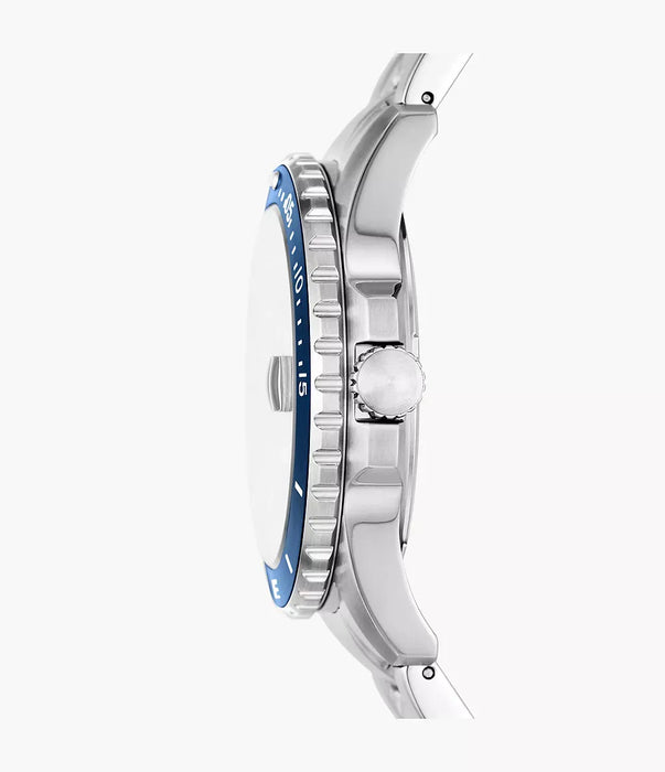 Fossil Fossil Blue Blue Stainless Steel Men Watch Fs6029_4