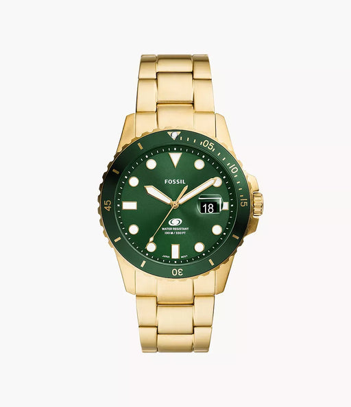 Fossil Fossil Blue Green Stainless Steel Men Watch Fs6030_1