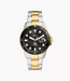 Fossil Core Black Stainless Steel Men Watch Fs6031_1