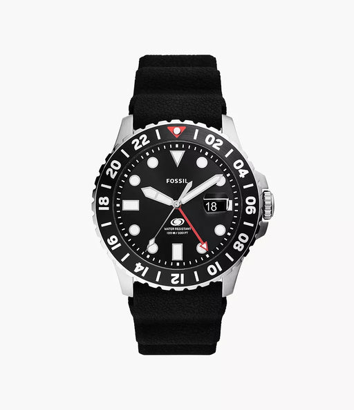 Fossil Fossil Blue Black Stainless Steel Men Watch Fs6036_1
