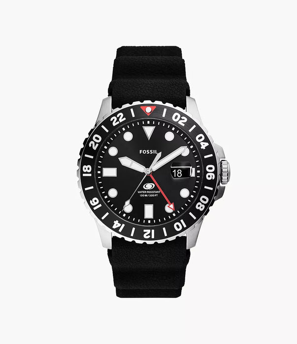 Fossil Fossil Blue Black Stainless Steel Men Watch Fs6036_1
