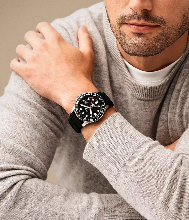 Fossil Fossil Blue Black Stainless Steel Men Watch Fs6036_2