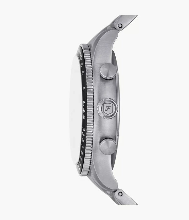 Fossil Sport Tourer Black Stainless Steel Men Watch Fs6045_4