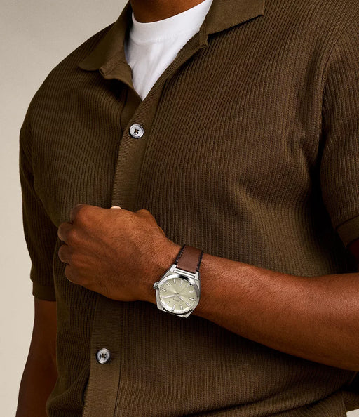 Fossil Everett Clear Stainless Steel Men Watch Fs6071_2