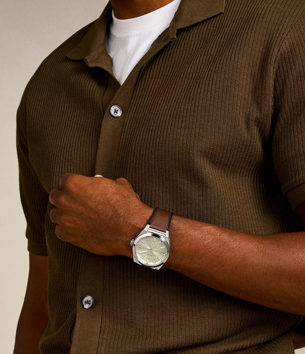 Fossil Everett Clear Stainless Steel Men Watch Fs6071_2