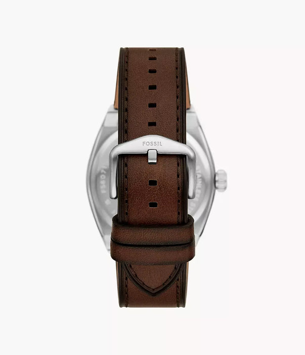 Fossil Everett Clear Stainless Steel Men Watch Fs6071_3