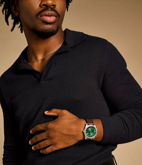 Fossil Machine Green Stainless Steel Men Watch Fs6085_2