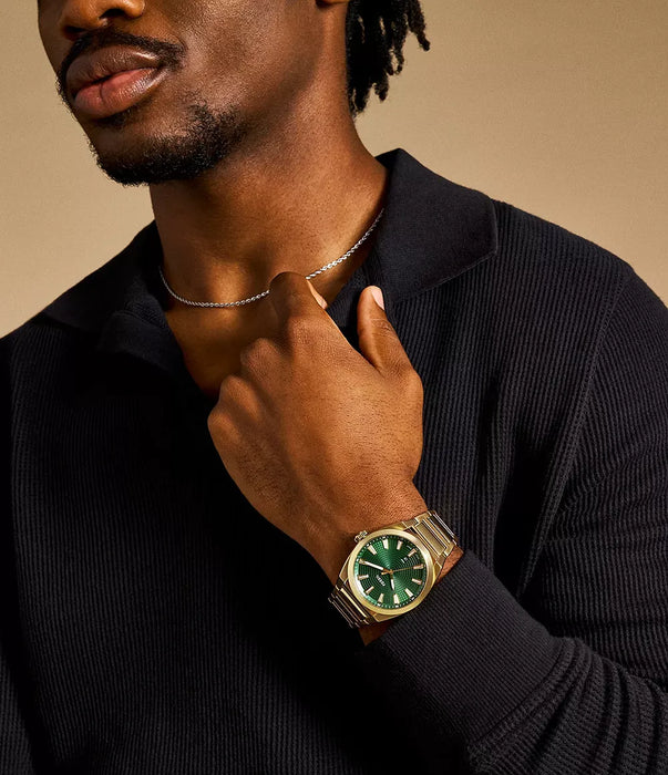 Fossil Everett Green Stainless Steel Men Watch Fs6090_2