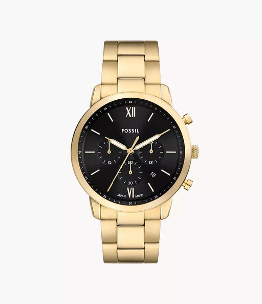Fossil Neutra Black Stainless Steel Men Watch Fs6093_1