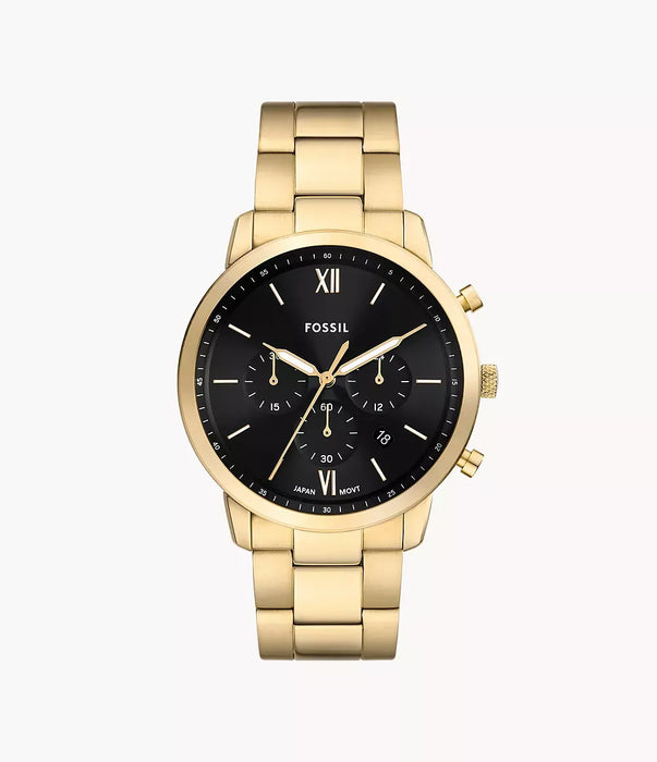Fossil Neutra Black Stainless Steel Men Watch Fs6093_1