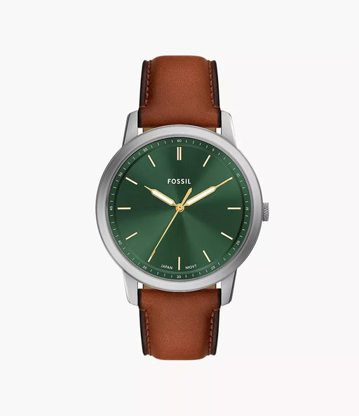 Fossil Minimalist Green Stainless Steel Men Watch Fs6094_1