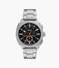 Fossil Machine Black Stainless Steel Men Watch Fs6095_1
