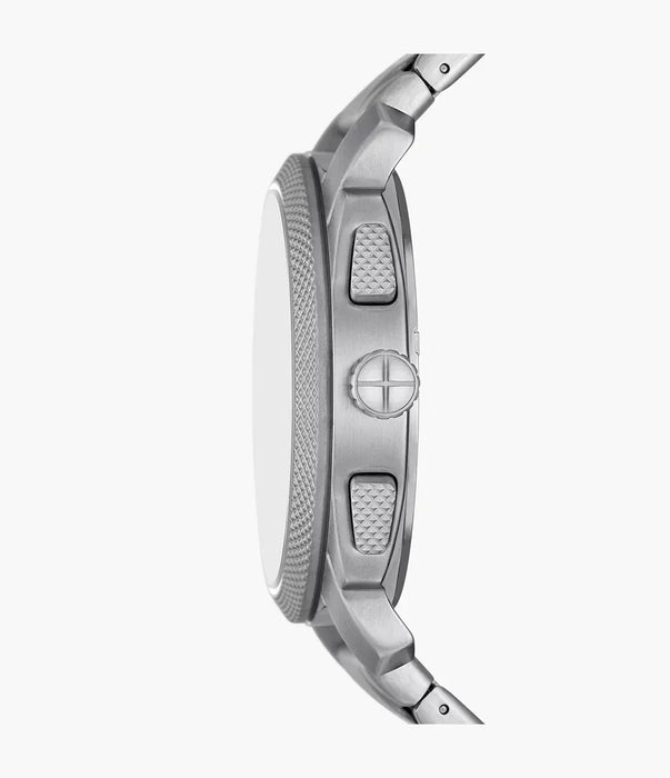Fossil Machine Black Stainless Steel Men Watch Fs6095_4