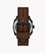 Fossil Machine Black Stainless Steel Men Watch Fs6101_3