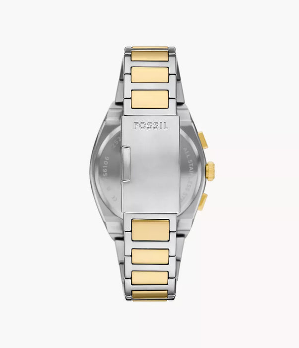 Fossil Everett Green Stainless Steel Men Watch Fs6106_3