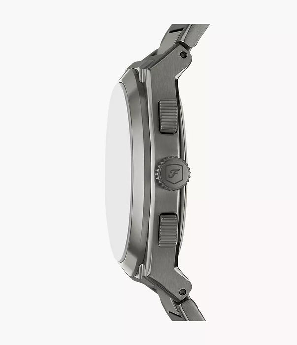 Fossil Everett Gray Stainless Steel Men Watch Fs6107_4
