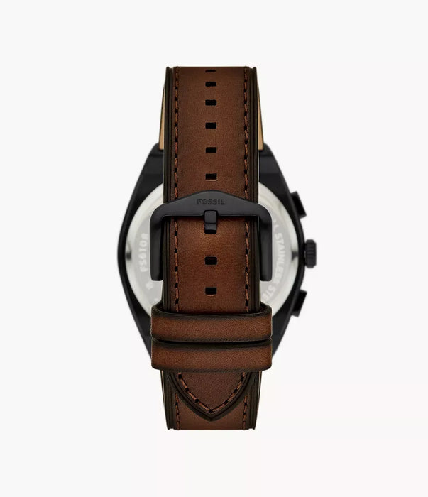 Fossil Everett Black Stainless Steel Men Watch Fs6108_3