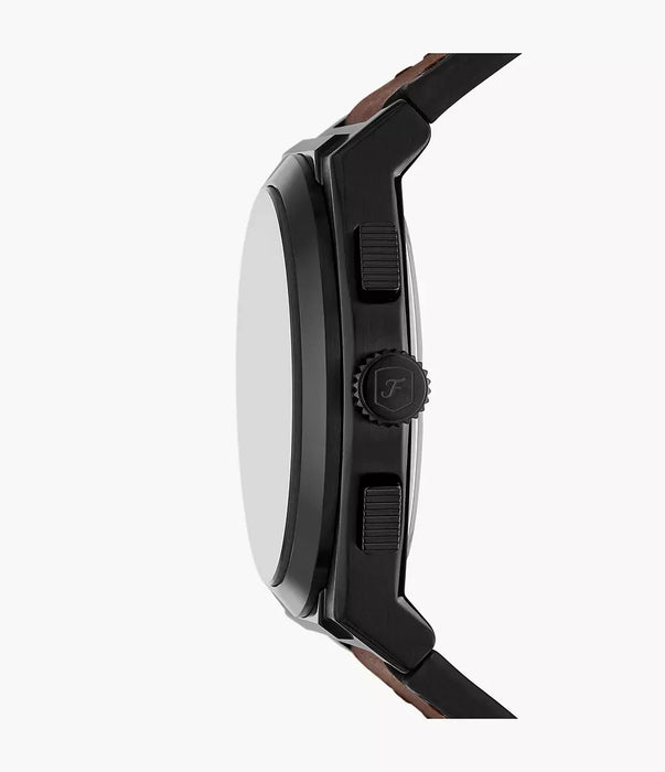 Fossil Everett Black Stainless Steel Men Watch Fs6108_4