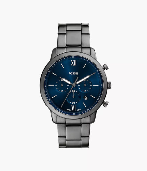 Fossil Neutra Blue Stainless Steel Men Watch Fs6111_1