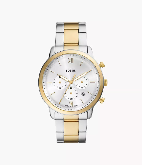 Fossil Neutra Silver Stainless Steel Men Watch Fs6112_1