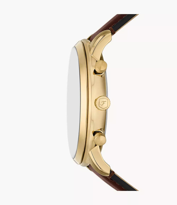 Fossil Neutra Gold Stainless Steel Men Watch Fs6113_4