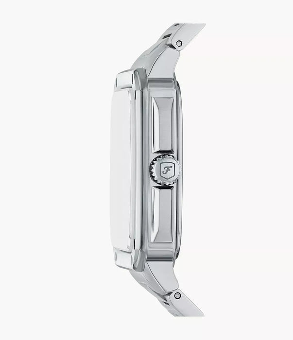 Fossil Crosby Blue Stainless Steel Men Watch Fs6121_4