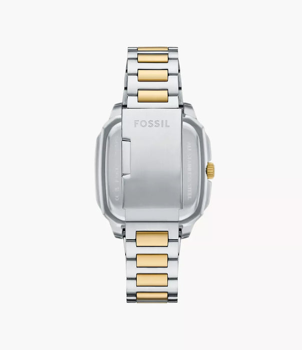 Fossil Crosby Black Stainless Steel Men Watch Fs6123_3