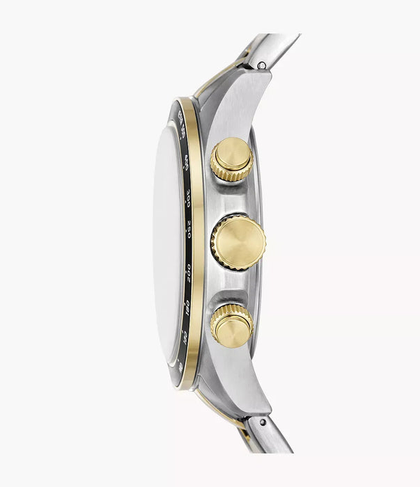 Fossil Autocross Gold Stainless Steel Men Watch Fs6126_4