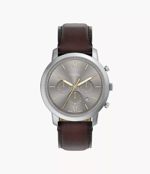Fossil Neutra Gray Stainless Steel Men Watch Fs6129_1