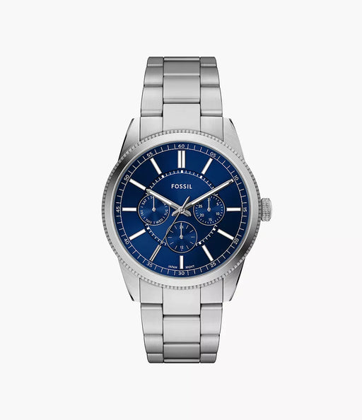 Fossil Pearson Blue Stainless Steel Men Watch Fs6134_1