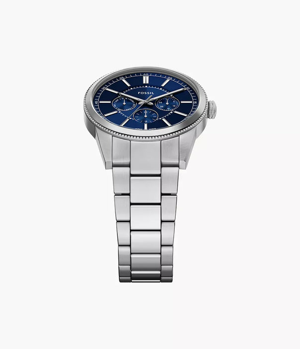 Fossil Pearson Blue Stainless Steel Men Watch Fs6134_5