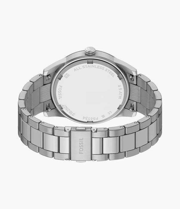 Fossil Pearson Blue Stainless Steel Men Watch Fs6134_6