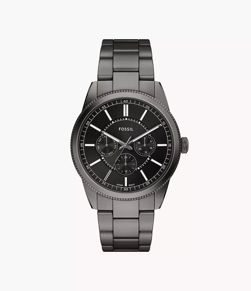 Fossil Pearson Black Stainless Steel Men Watch Fs6136_1