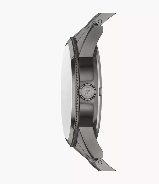 Fossil Pearson Black Stainless Steel Men Watch Fs6136_4