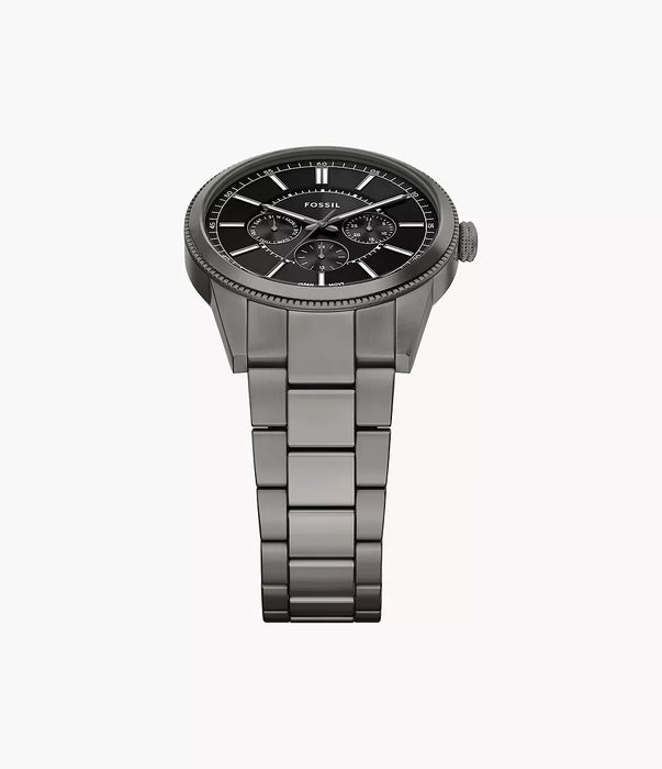 Fossil Pearson Black Stainless Steel Men Watch Fs6136_5