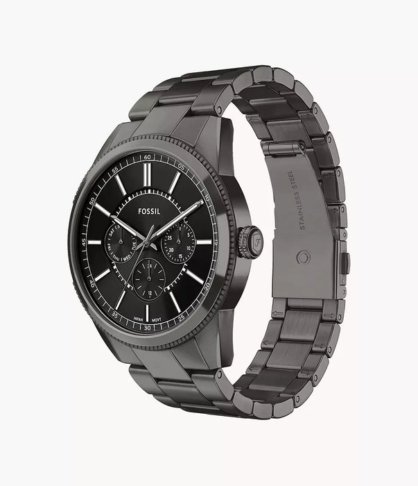 Fossil Pearson Black Stainless Steel Men Watch Fs6136_8