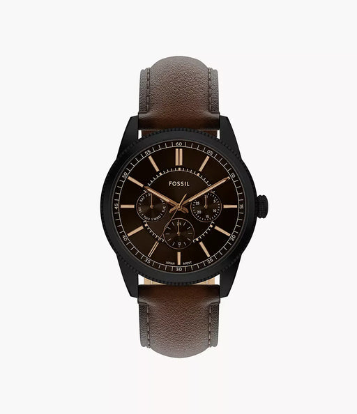 Fossil Pearson Black Stainless Steel Men Watch Fs6138_1