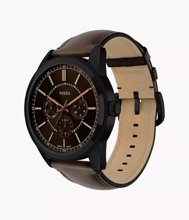 Fossil Pearson Black Stainless Steel Men Watch Fs6138_8