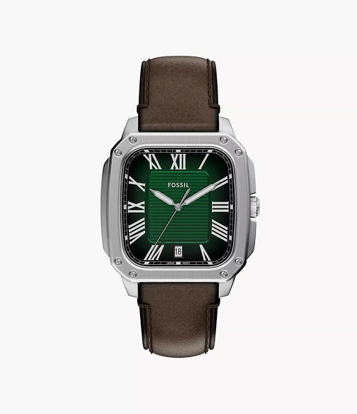 Fossil Crosby Green Stainless Steel Men Watch Fs6150_1