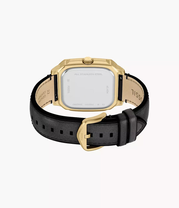 Fossil Crosby Black Stainless Steel Men Watch Fs6151_6